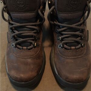 Timberland Brown Leather Ankle Boots